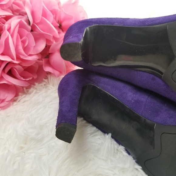 Franco Sarto stiletto shoes Purple  size 7.5 - Picture 4 of 8